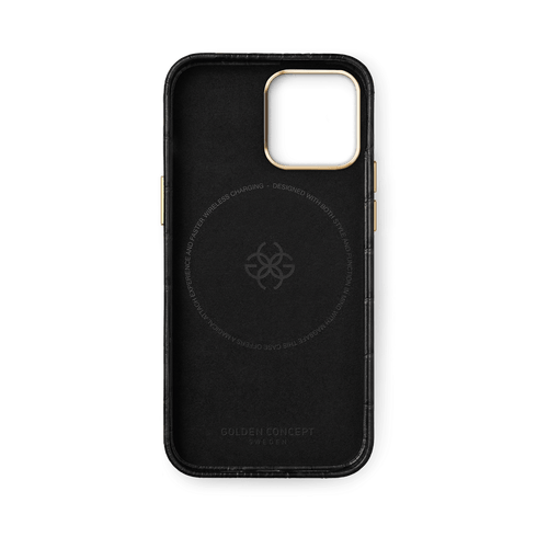 Saffiano Leather Case for iPhone 15 Pro and 15 Pro Max by Golden Concept –  GOLDEN CONCEPT