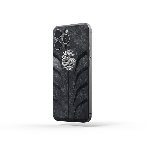 iPhone Case / RSC16 Silver Dragon - Magnetic