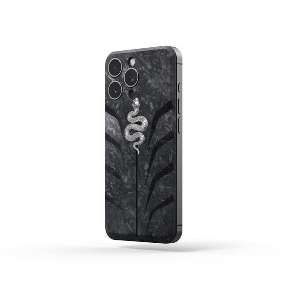 iPhone Case / RSC16 Silver Snake - Magnetic