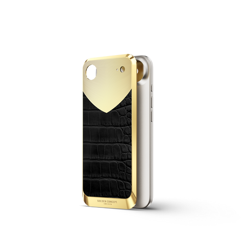iPhone Case / RST17 - Magnetic Shield Alligator Edition - Matte Black
