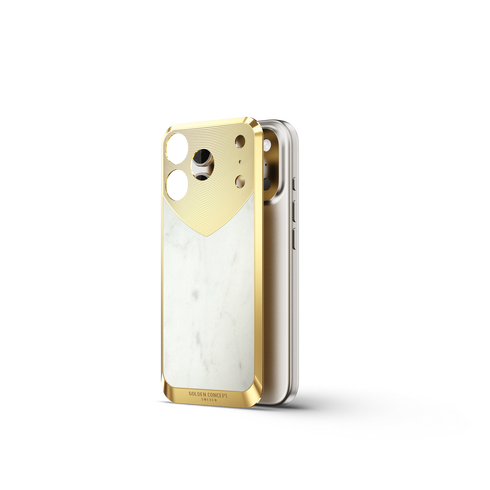 iPhone Case / RST17 - Magnetic Shield Marble Edition - Bianca Carrara