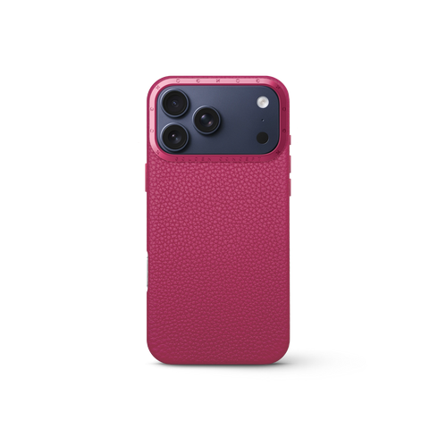 iPhone Case 17 - Full-Grain Leather - Orchidea