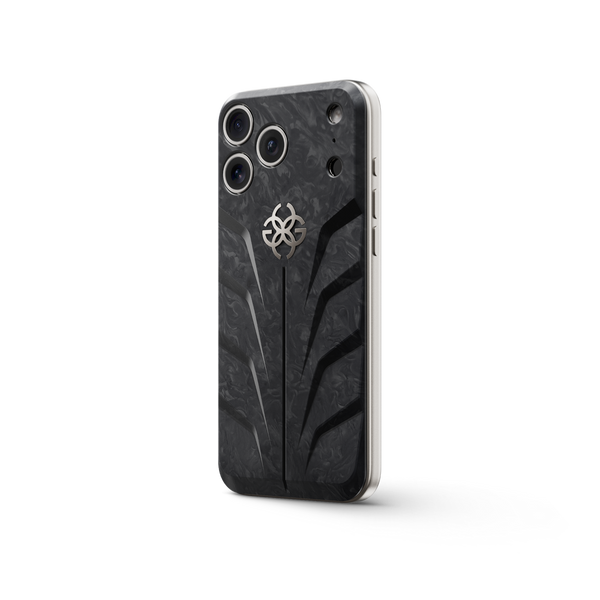 iPhone Case / RSC17 - Magnetic Shield Carbon - Titanium Grey