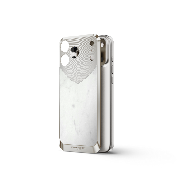 iPhone Case / RST17 - Magnetic Shield Marble Edition - Bianca Carrara
