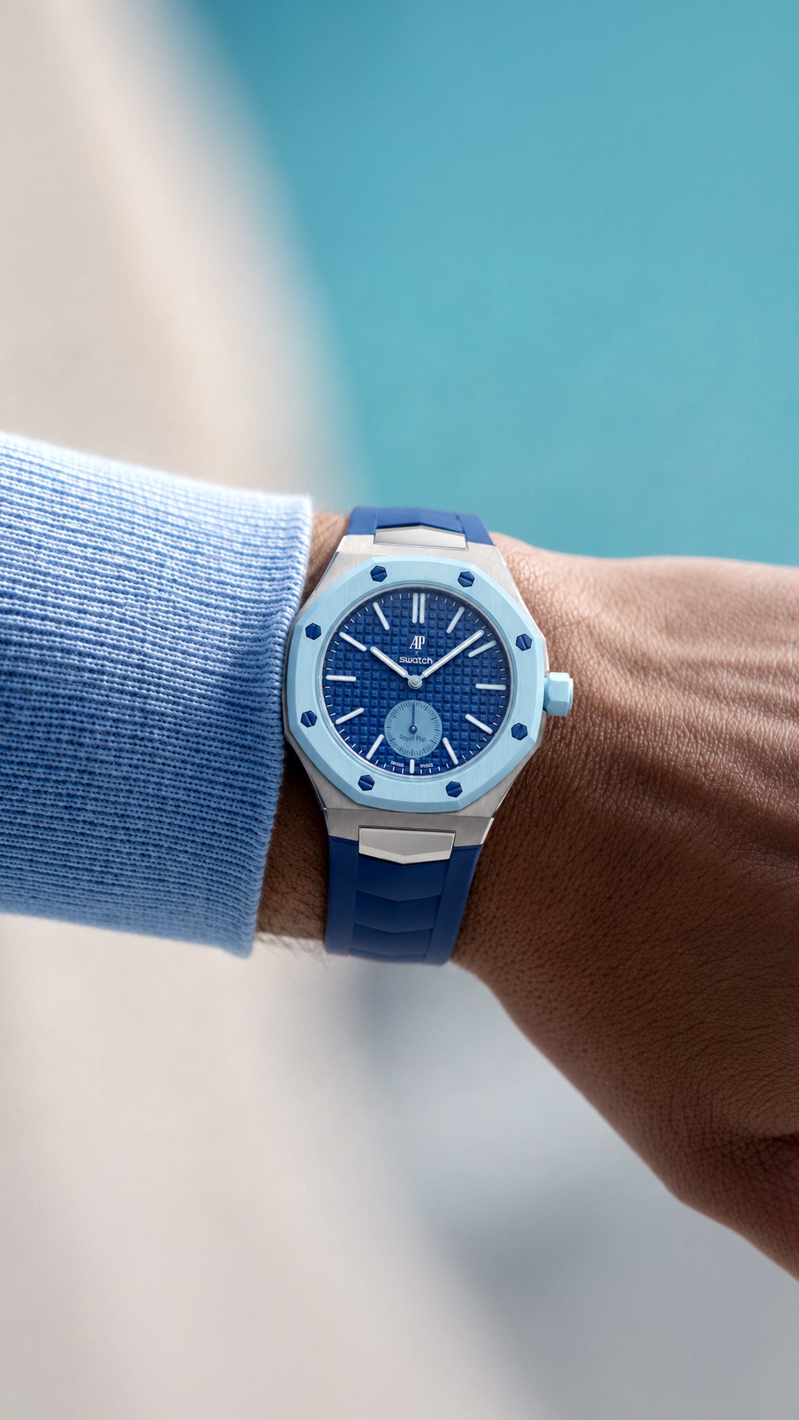 BLAUE ACHT Watch Case Accessory Compatible with Royal Pop | GOLDEN