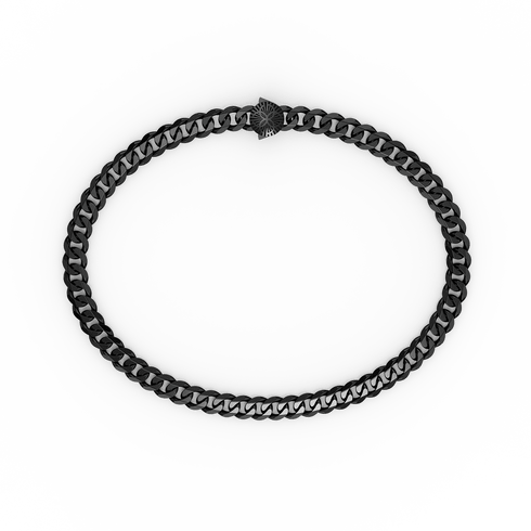 Necklace - Cuban 13 MM - Black