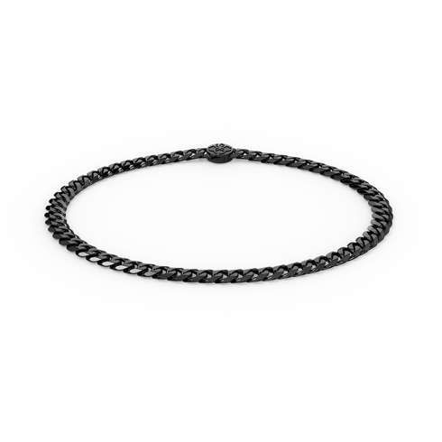 Necklace - Cuban 13 MM - Black