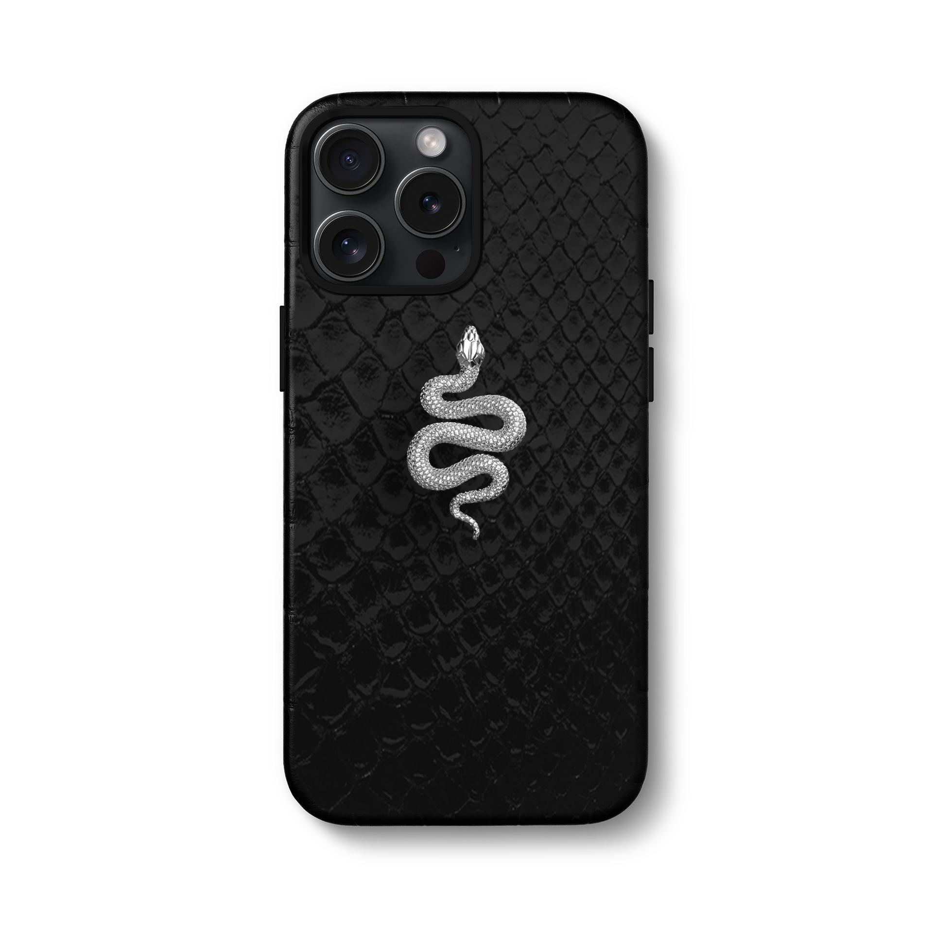 iPhoneアクセサリー iPhone 15 pro Case - Golden concept Croco Embossed Leather Case for iPhone 15 Pro and 15 Pro Max by