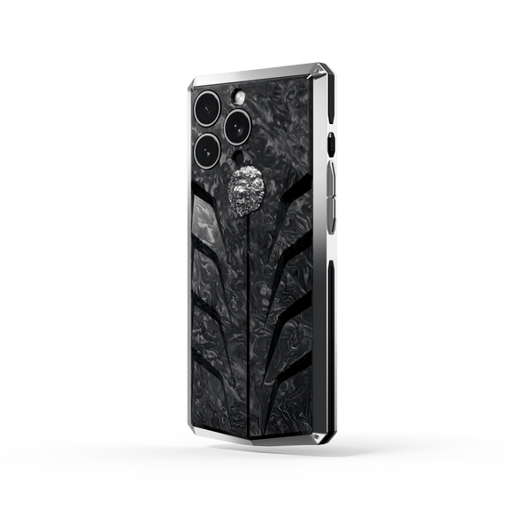iPhone Case / RSC15 - Silver Lion