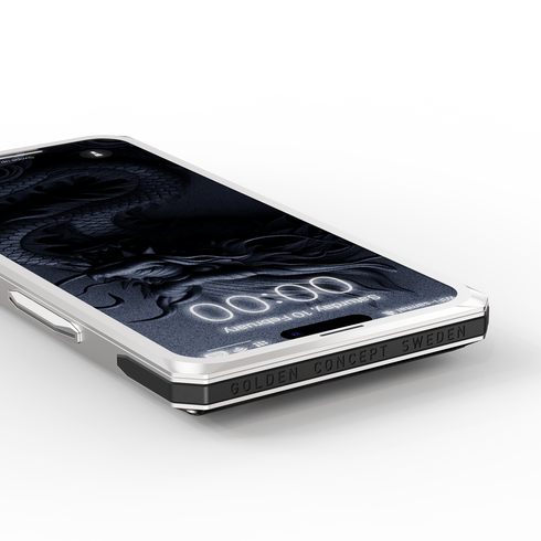 iPhone Case / RSC15 - Silver Dragon