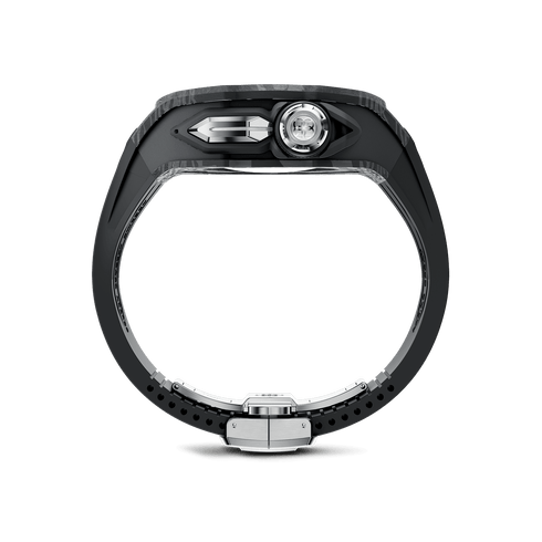 Apple Watch Case / RSC49 - SILVER CARBON