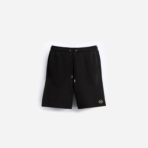 Sweat Shorts - Gold Embroidery