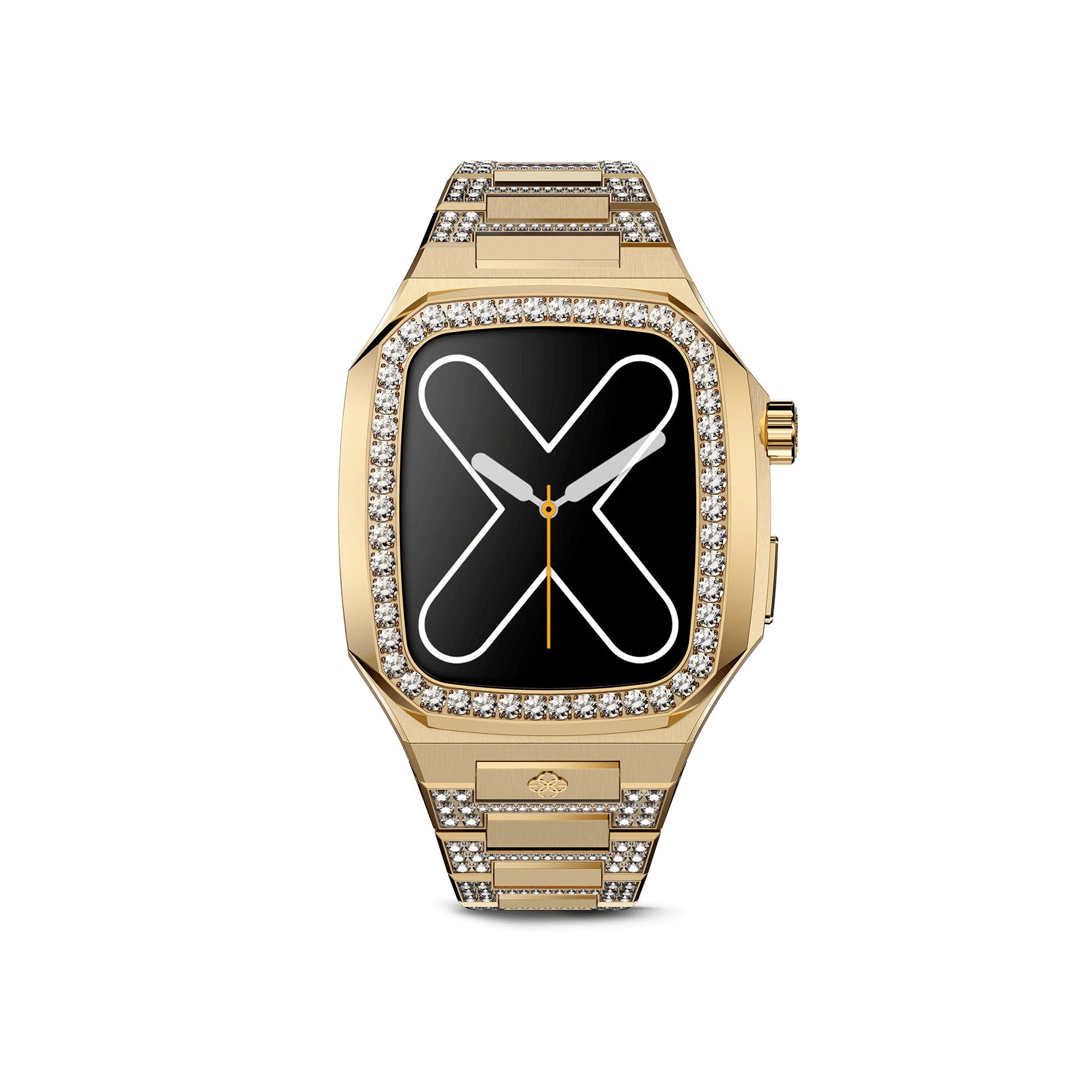 関税込*Golden Concept アップルウォッチケース EVD41 ゴールド Apple Watch Case 41mm 18k Gold - Iced | Golden Concept