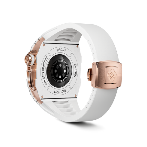 Apple Watch Case / RSC45 - ALBINO WHITE – GOLDEN CONCEPT Apple Watch Case / RSC45 - ALBINO WHITE – GOLDEN CONCEPT