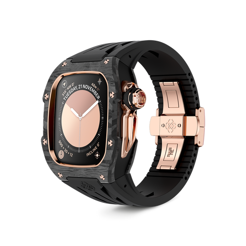 Apple Watch Case / RSCIII46 - Rose Gold Carbon