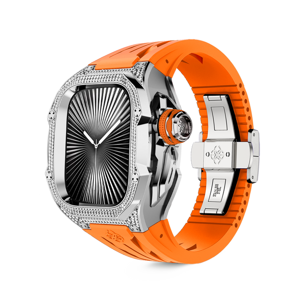 Apple Watch Case / RSTIII49 - Sunset Orange Moissanite