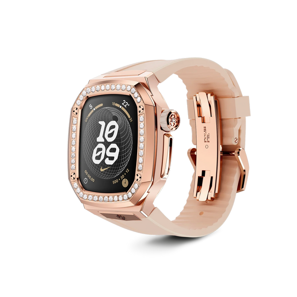 Rose Gold Moissanite Apple Watch Case - Sport Edition Rose Gold Moissanite Apple Watch Case - Sport Edition