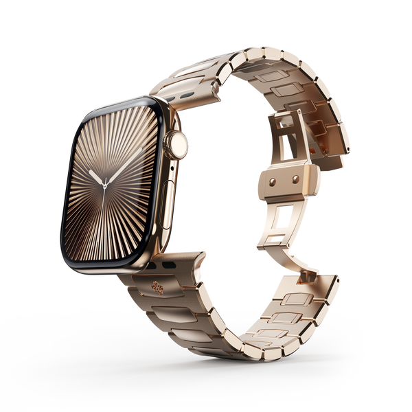Royal Apple Watch Strap in Gold: Click-to-Resize | GOLDEN CONCEPT