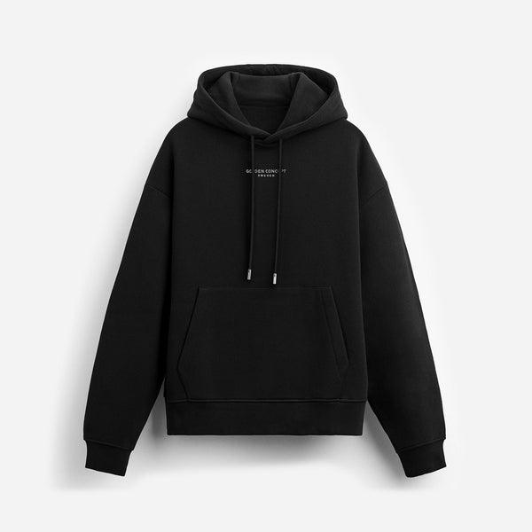 Hoodie - White Embroidery