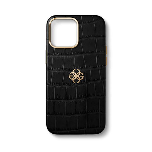 Croco Embossed Leather Case for iPhone 15 Pro and 15 Pro Max by Golden  Concept – GOLDEN CONCEPT