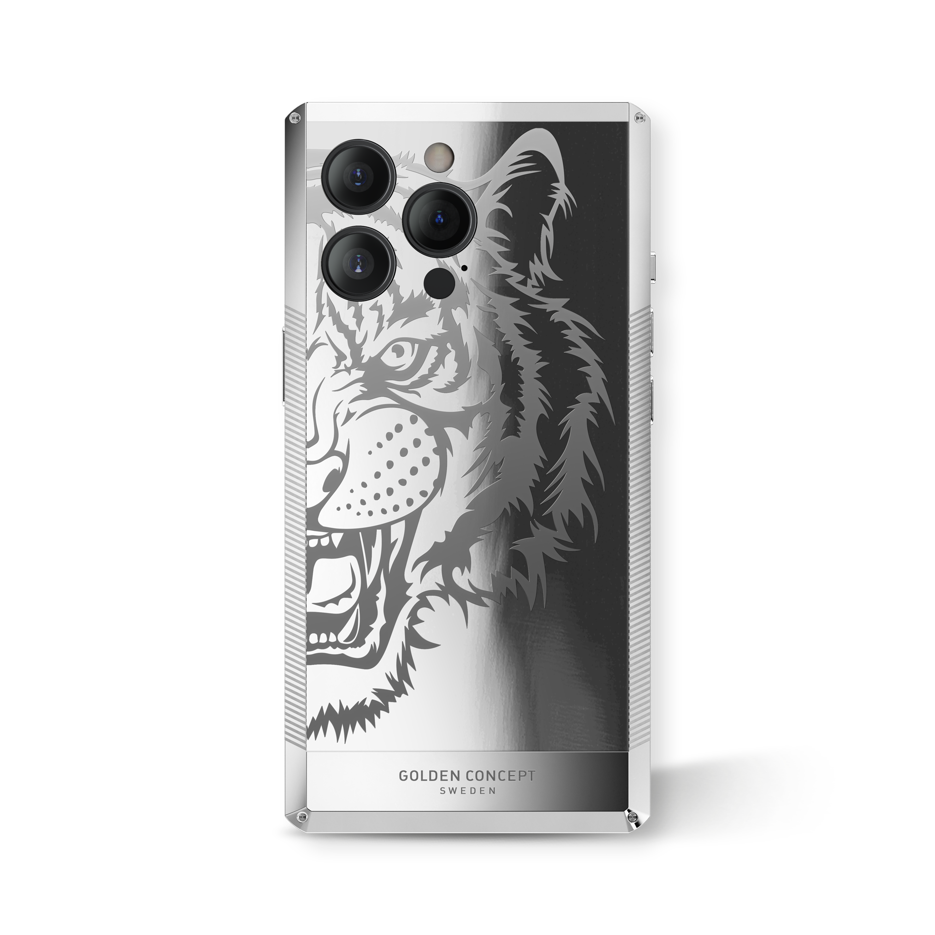 Iphone case / LIMITED Tiger - Silver – GOLDEN CONCEPT
