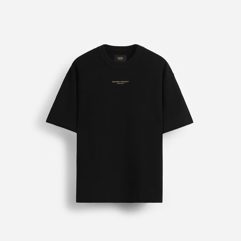 T-Shirt - Oversize Embroidery Gold