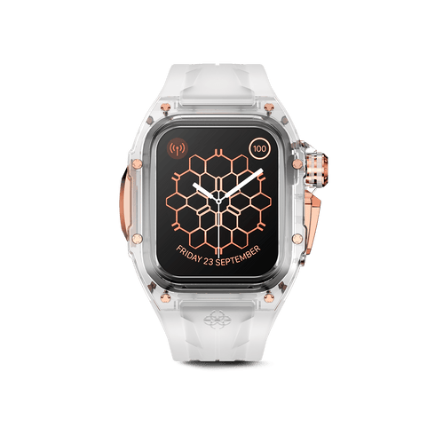 Apple Watch Case / RSTR45 - CRYSTAL ROSE – GOLDEN CONCEPT