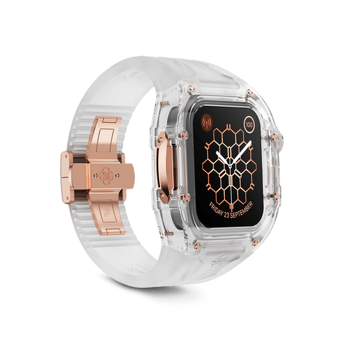 Apple Watch Case / RSTR45 - CRYSTAL ROSE – GOLDEN CONCEPT