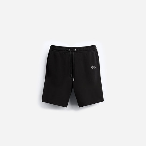 Sweat Shorts - White Embroidery