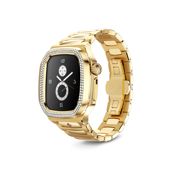 14k gold apple watch case hot sale