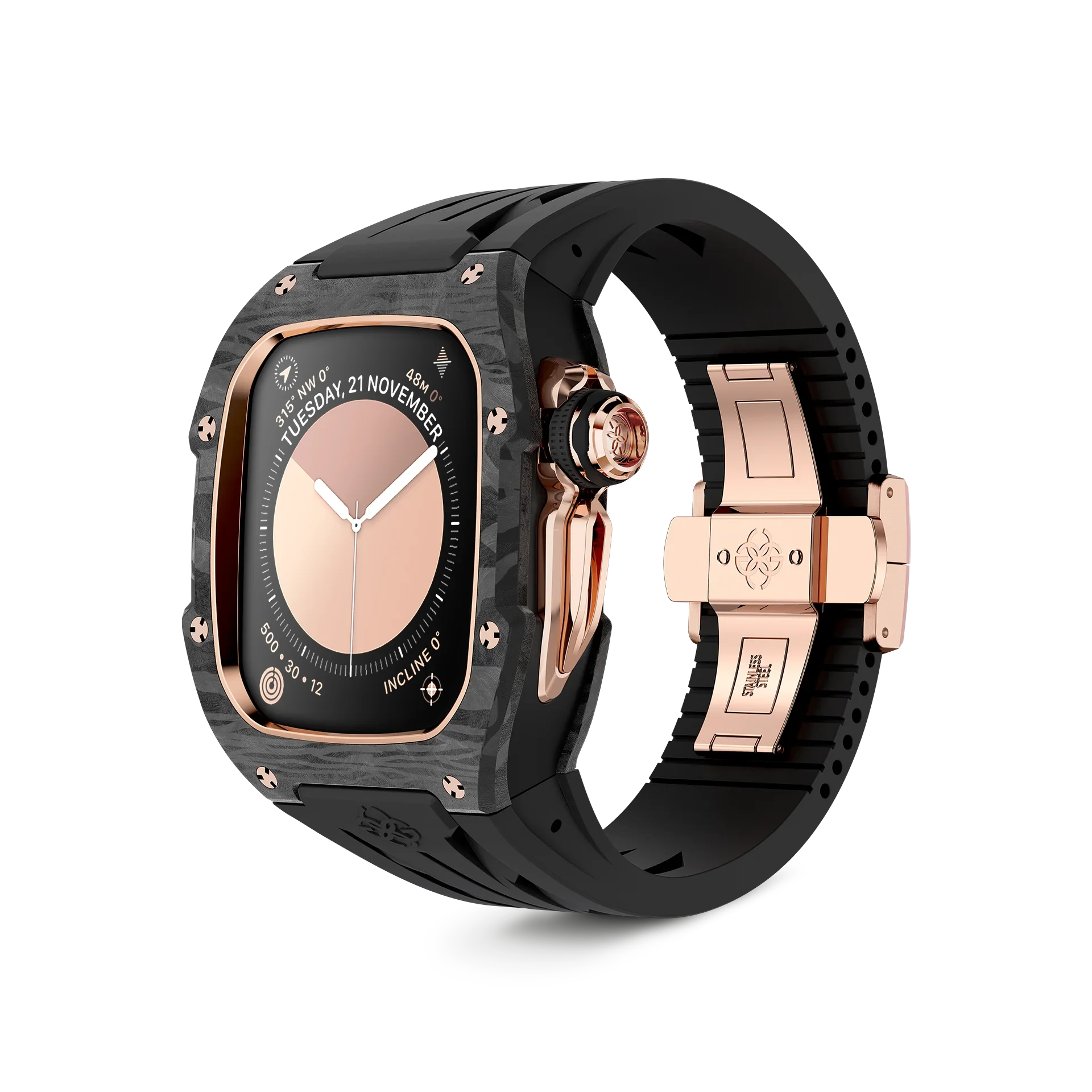 Apple Watch Case / RSTIII49 - Crepe Steel – GOLDEN CONCEPT