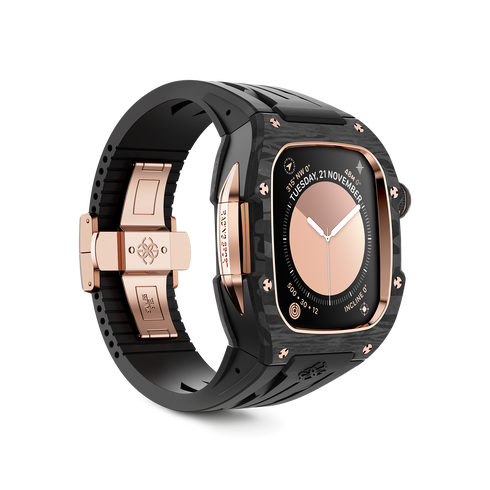 Apple Watch Case / RSCIII45 - Rose Gold Carbon
