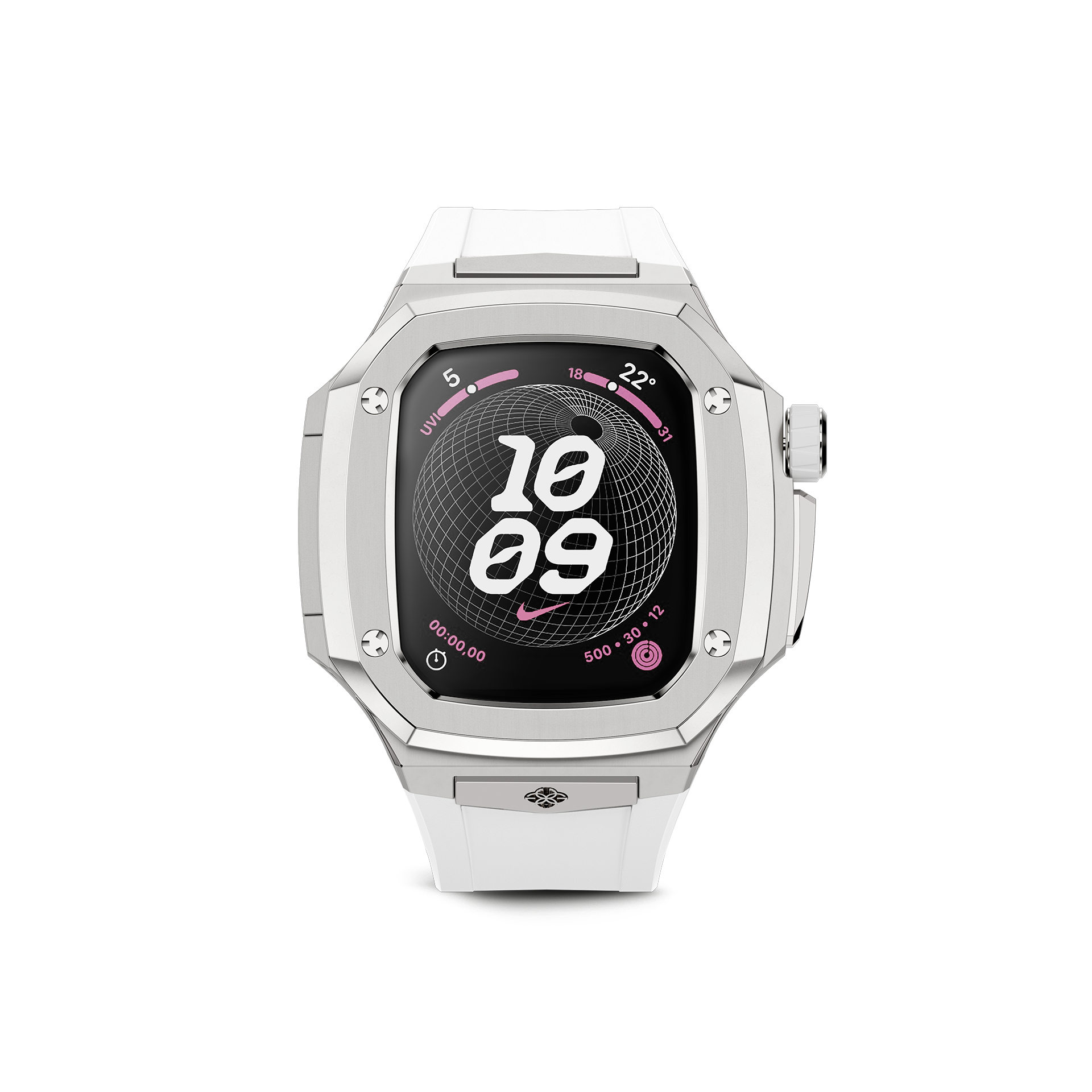 アカタ【ゴールデンコンセプト】EV-Silver Apple Watch Case for 41MM - Sport Edition in Silver – GOLDEN